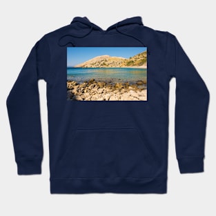 Coast Near Stara Baska, Krk, Croatia Hoodie